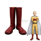 Anime One Punch Man Cosplay Saitama Shoes Boots